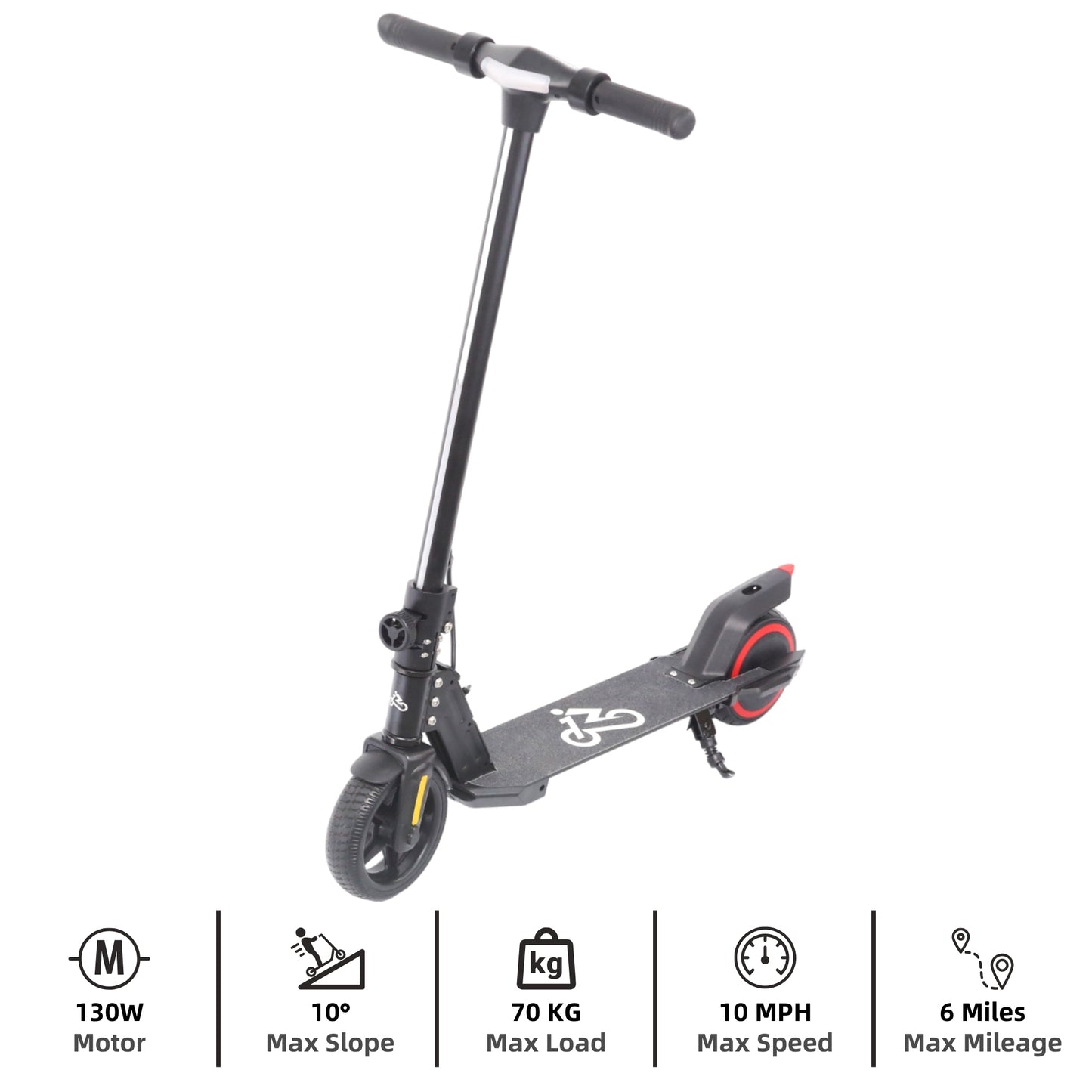 EMOKO A43 Electric Scooter for Kids, up to 10 mph, 6 Miles Range