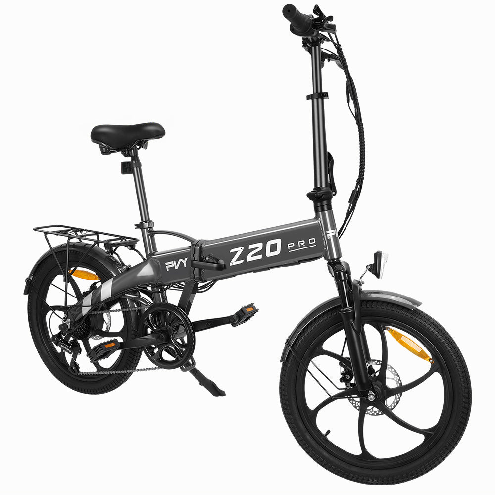 PVY Z20 Pro 20" Electric Folding Commuter City Bike 250W Motor 36V 10.4AH(UK)/14Ah(EU) Battery