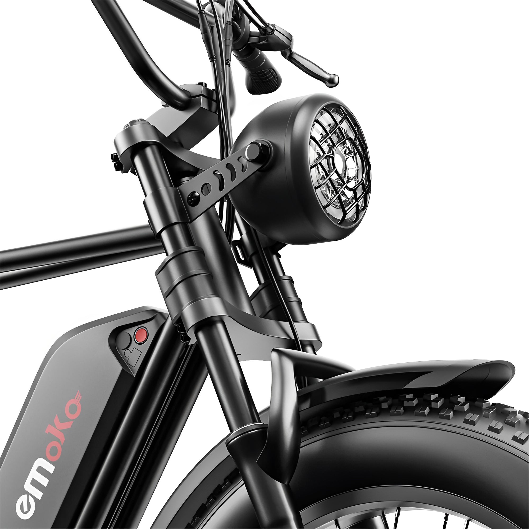 Emoko C91 Ebike Leistungsstarker Doppelmotor 1000 W * 2 48 V 20 * 4 Zoll dicker Reifen 23 Ah Doppelfederung Bremse Offroad-Elektrofahrrad für Erwachsene