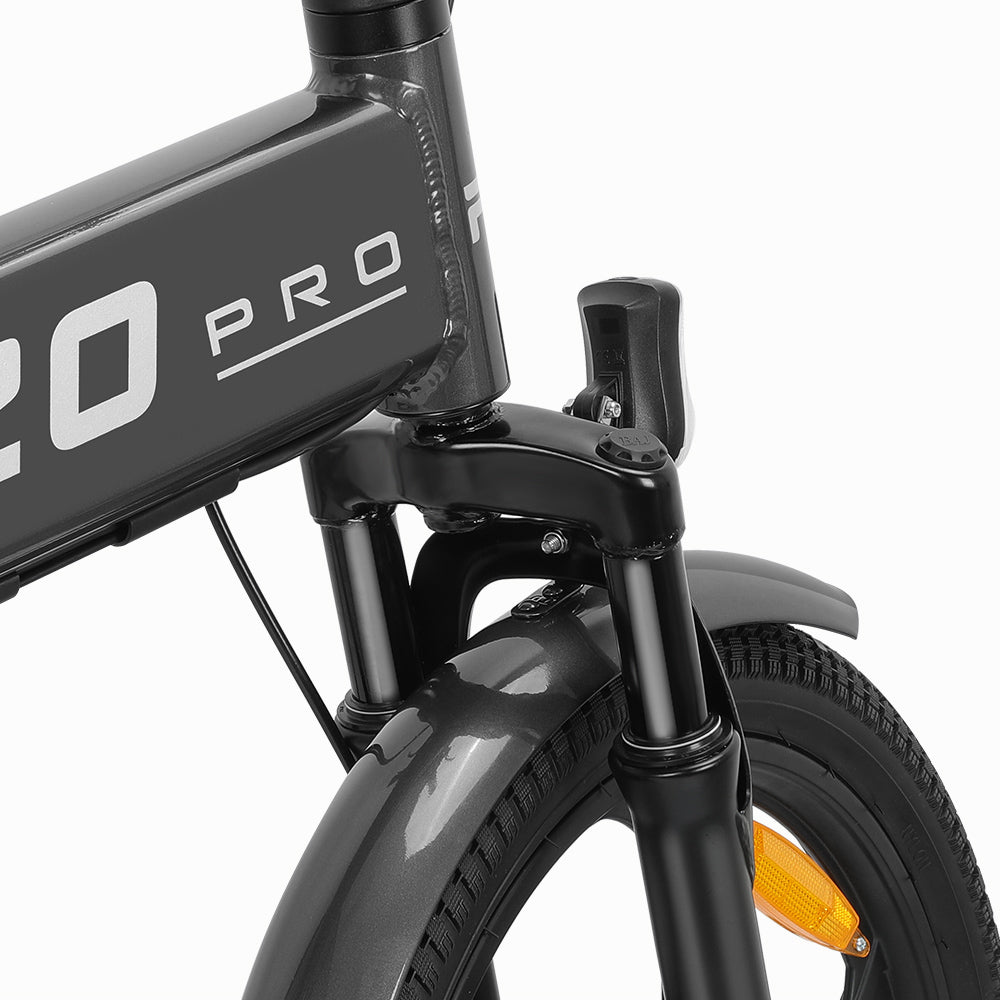 PVY Z20 Pro 20" Electric Folding Commuter City Bike 250W Motor 36V 10.4AH(UK)/14Ah(EU) Battery