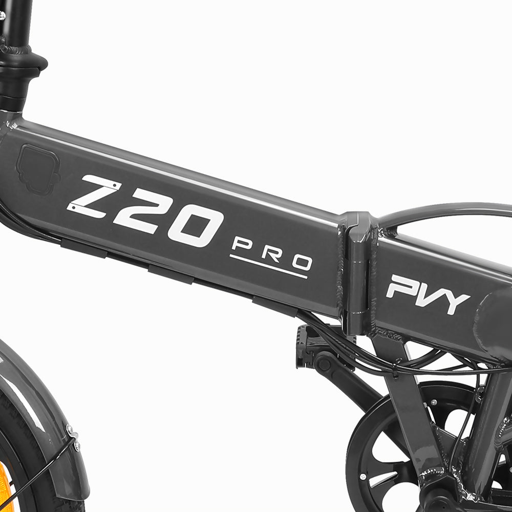 PVY Z20 Pro 20" Electric Folding Commuter City Bike 250W Motor 36V 10.4AH(UK)/14Ah(EU) Battery