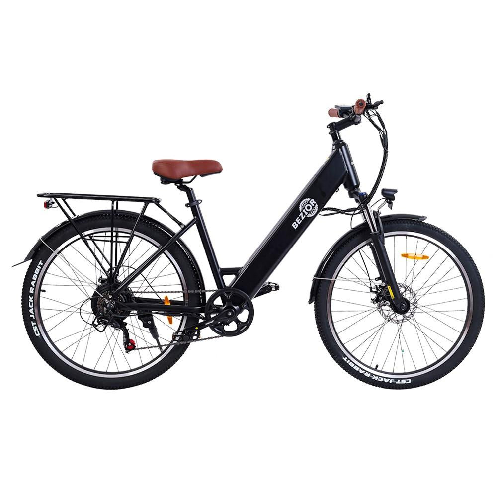 BEZIOR M3 26" Step-through Electric Commuter Bike 500W Motor 48V 10.4Ah Battery