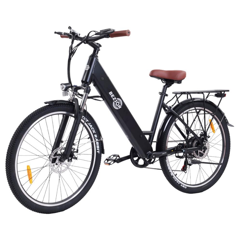 BEZIOR M3 26" Step-through Electric Commuter Bike 500W Motor 48V 10.4Ah Battery