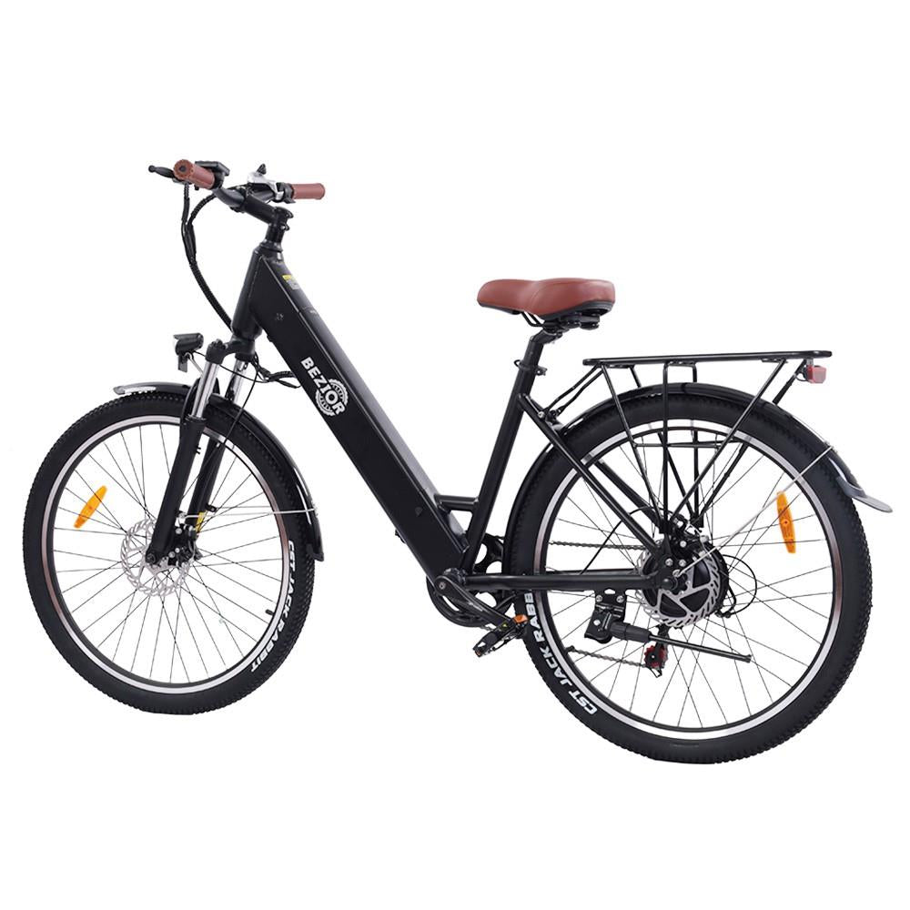 BEZIOR M3 26" Step-through Electric Commuter Bike 500W Motor 48V 10.4Ah Battery