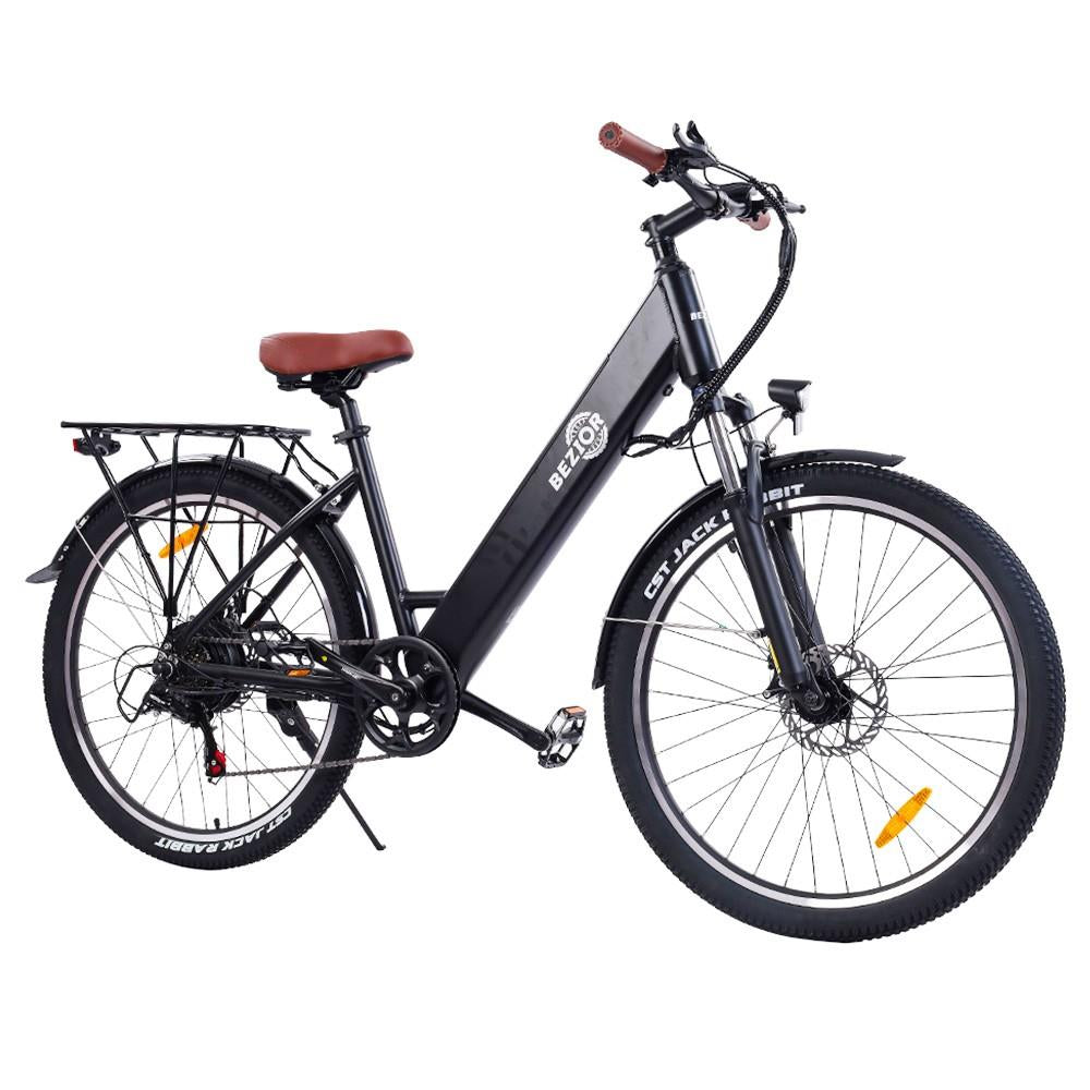 BEZIOR M3 26" Step-through Electric Commuter Bike 500W Motor 48V 10.4Ah Battery