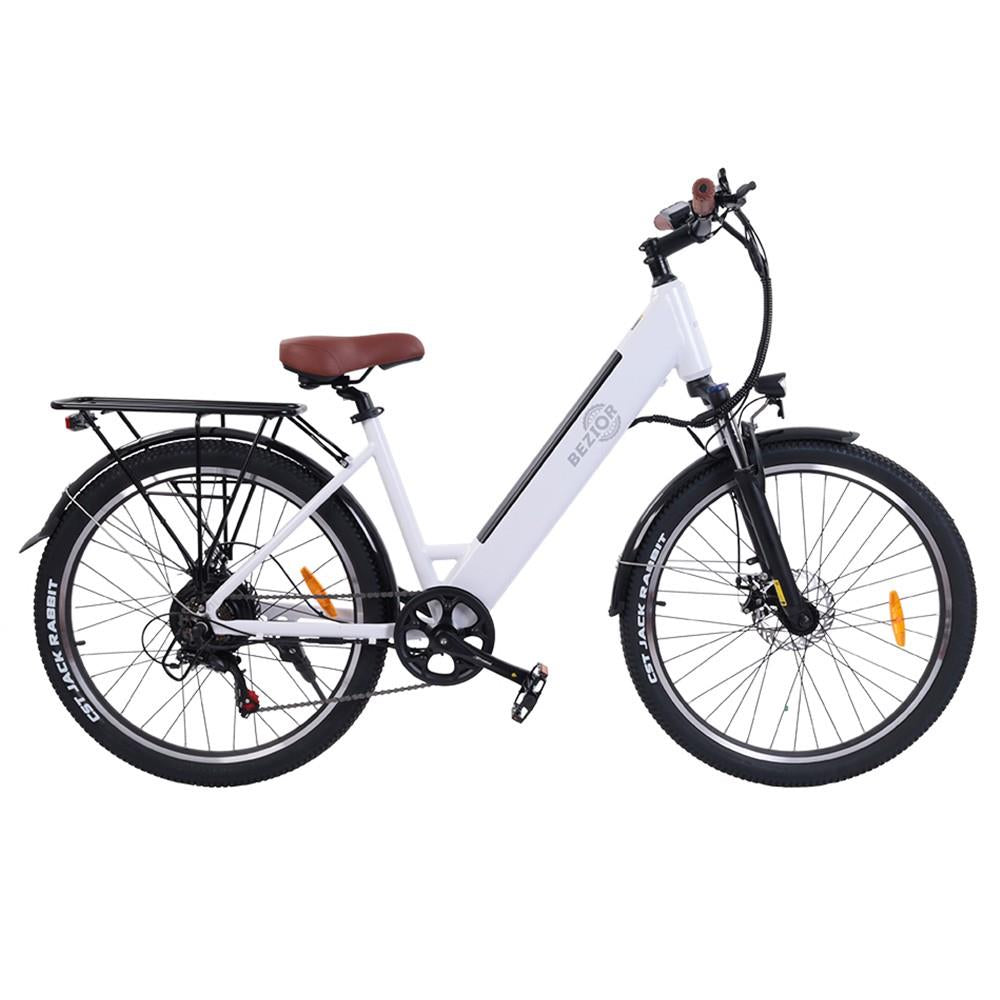 BEZIOR M3 26" Step-through Electric Commuter Bike 500W Motor 48V 10.4Ah Battery