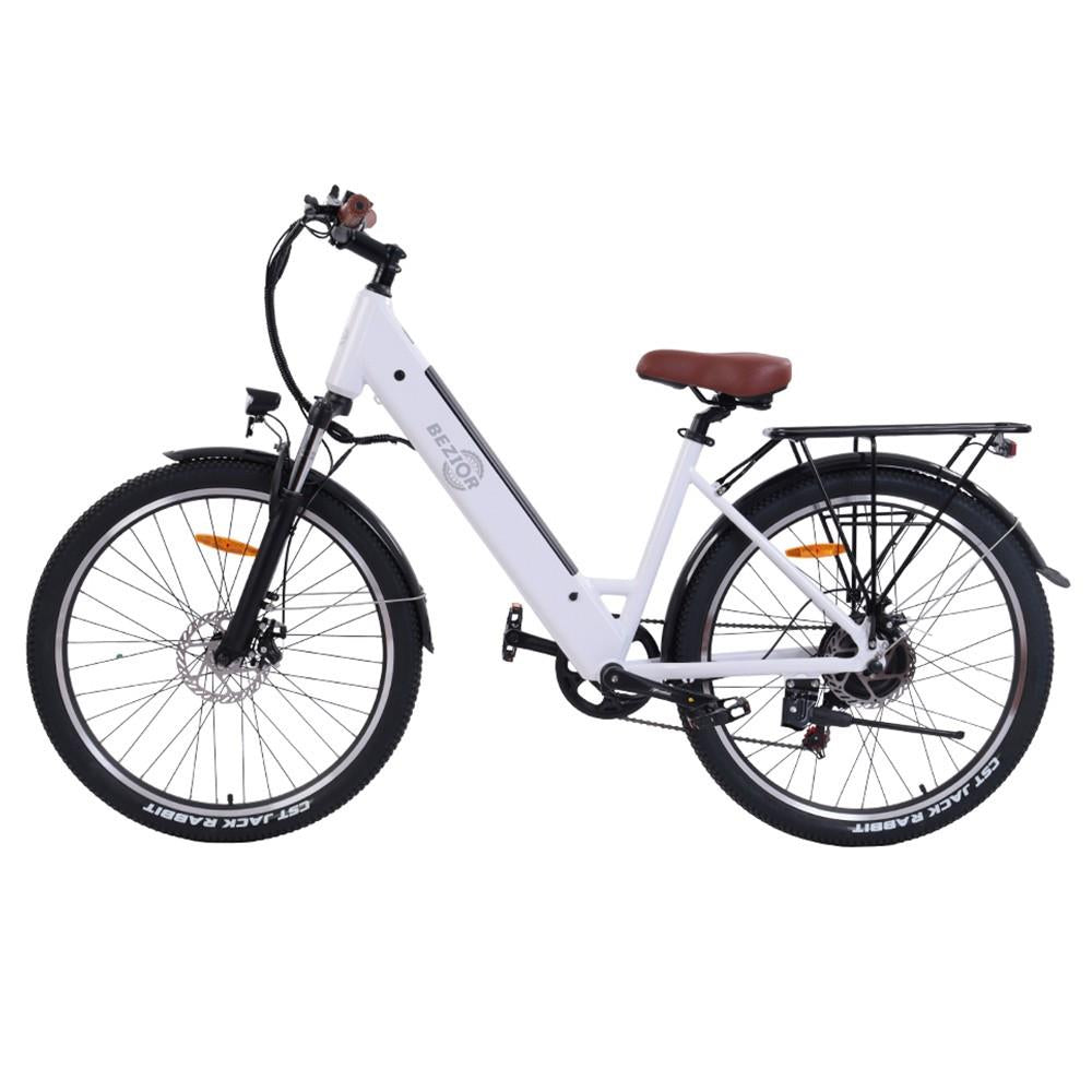 BEZIOR M3 26" Step-through Electric Commuter Bike 500W Motor 48V 10.4Ah Battery