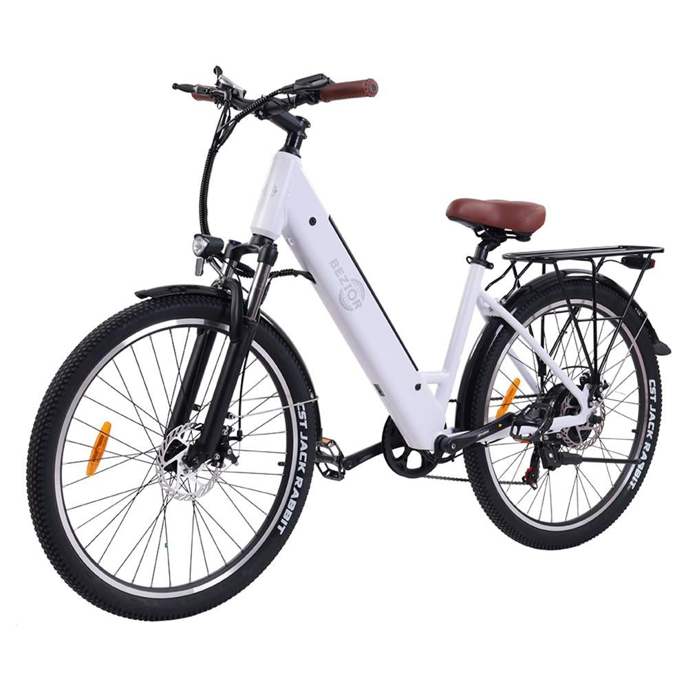 BEZIOR M3 26" Step-through Electric Commuter Bike 500W Motor 48V 10.4Ah Battery