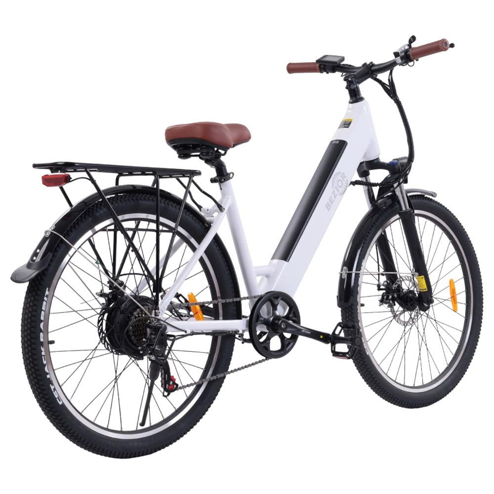 BEZIOR M3 26" Step-through Electric Commuter Bike 500W Motor 48V 10.4Ah Battery