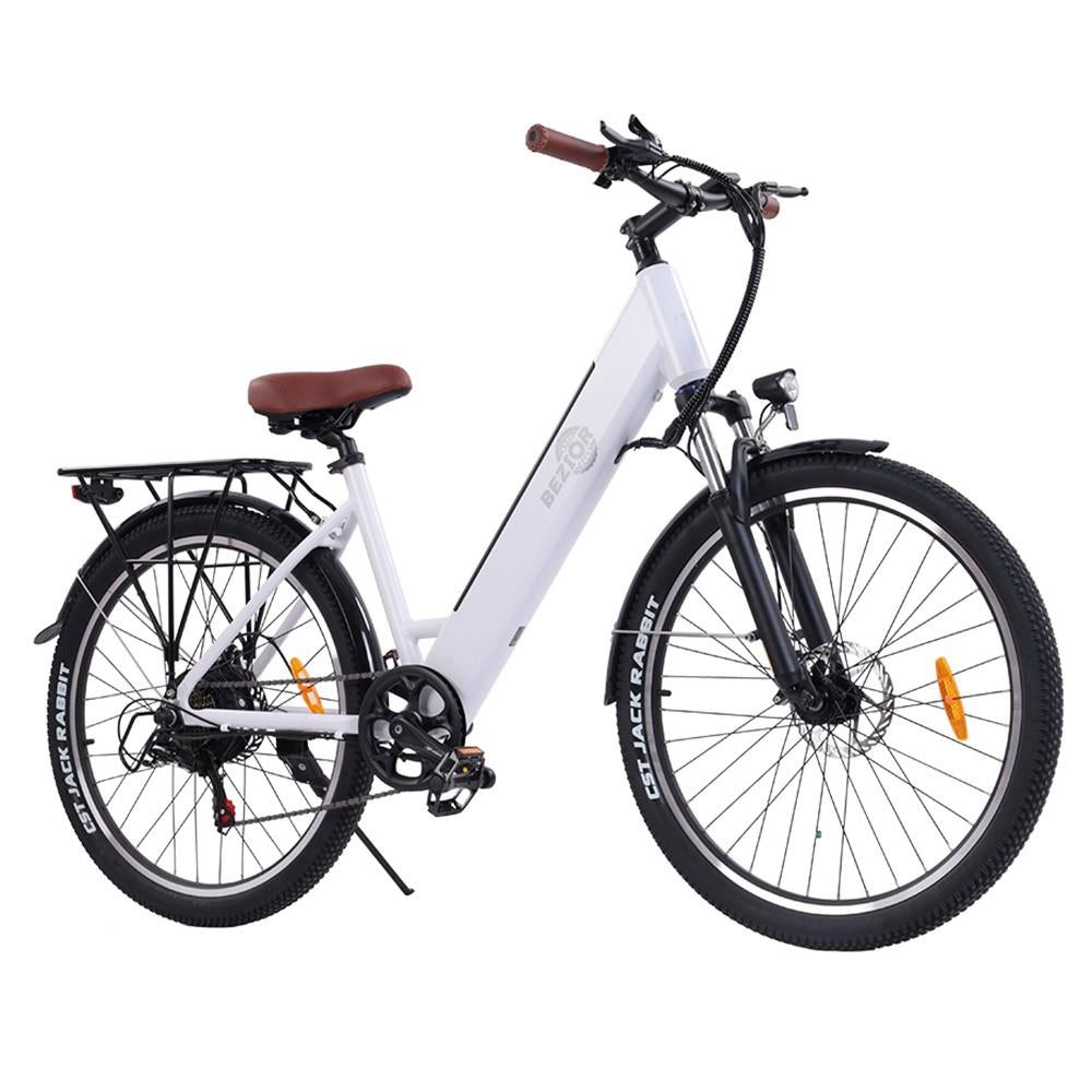 BEZIOR M3 26" Step-through Electric Commuter Bike 500W Motor 48V 10.4Ah Battery