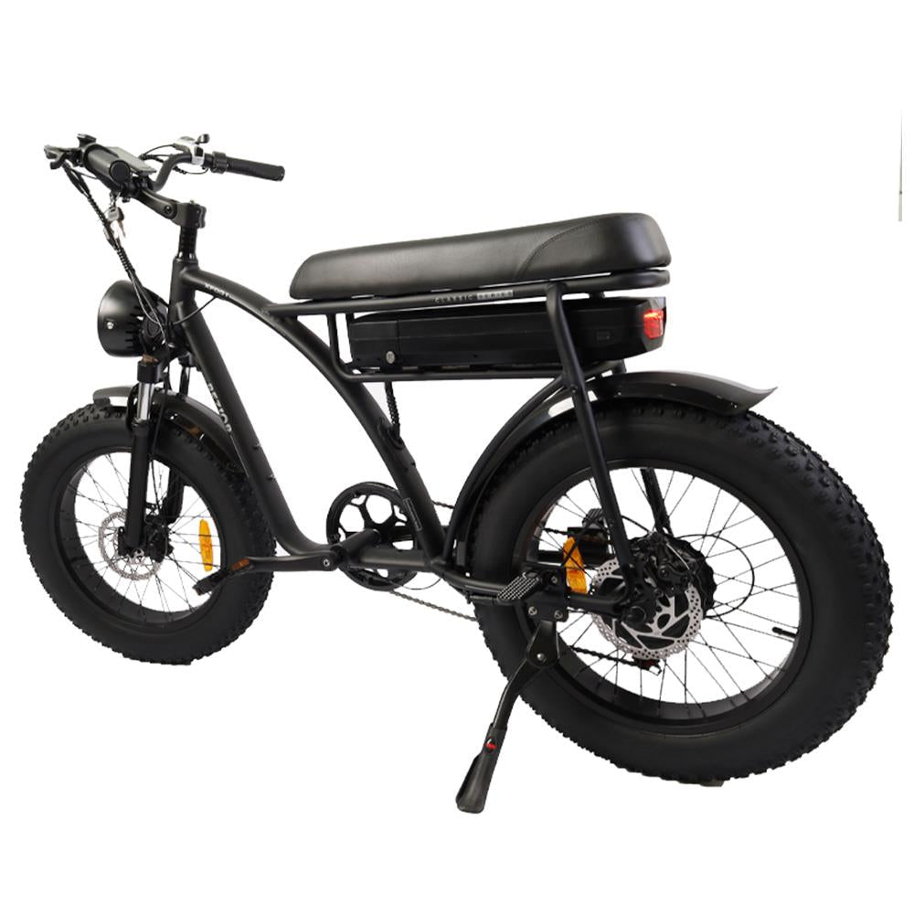 BEZIOR XF001 20*4.0" Fat Tires Retro Electric All-Terrain Bike 1000W Motor 48V 12.5Ah Battery