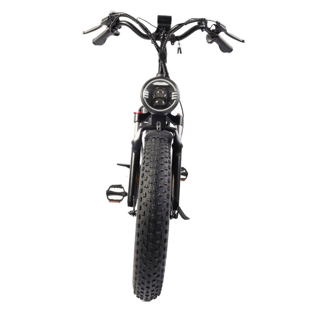 BEZIOR XF001 20*4.0" Fat Tires Retro Electric All-Terrain Bike 1000W Motor 48V 12.5Ah Battery