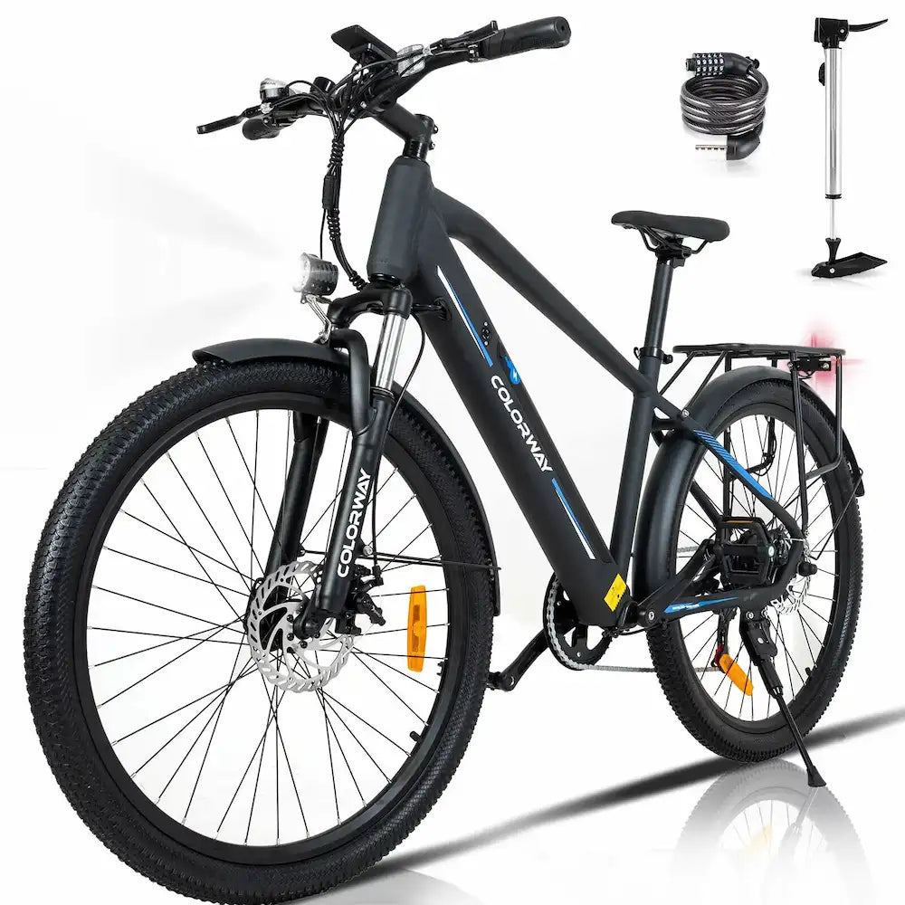 COLORWAY BK7M 26" Electric Mountain Bike 350W Motor 36V 10.4Ah Battery