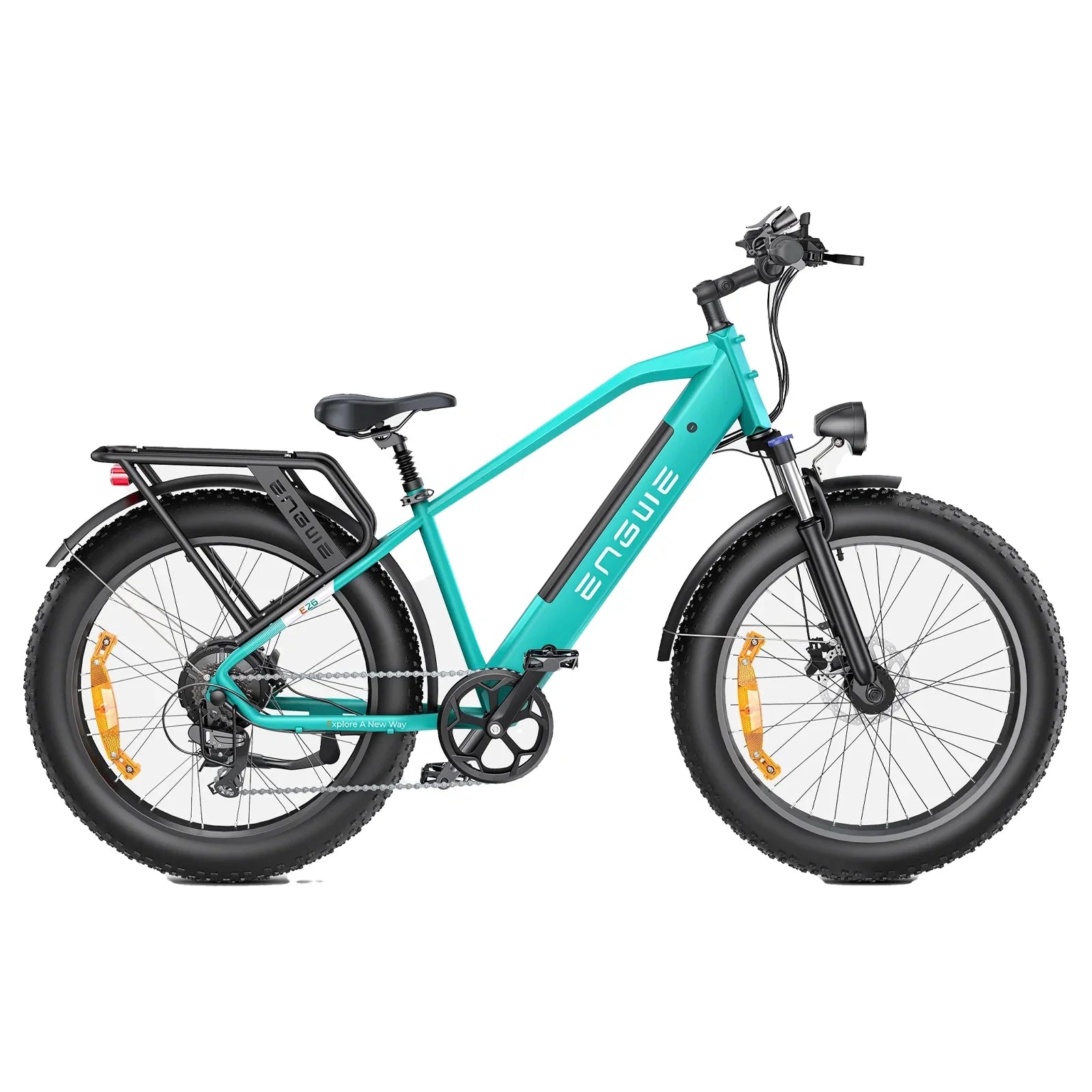 ENGWE E26 26" High-Step Fat Tire All-Terrain Electric Bike 1000W Motor Peak 48V 16Ah Battery