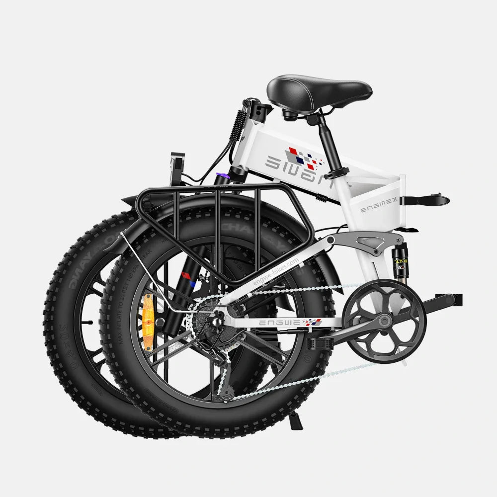 ENGWE Engine X 20" Fat Tire Folding Electric Bike 250W Motor 48V 13Ah Battery