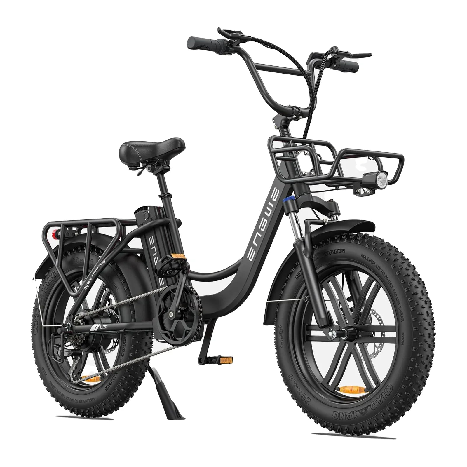 ENGWE L20 20" Step-Thru Electric Bike 960W Motor Peak 48V 13Ah Battery