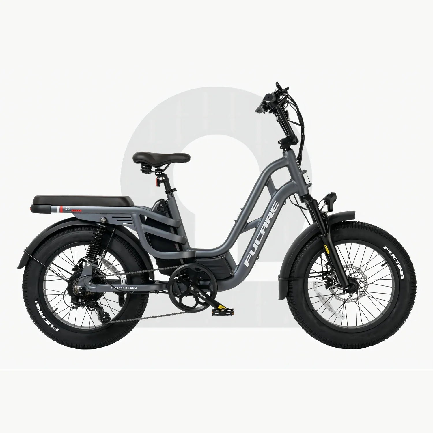 FUCARE Libra 20" Step-Thru Full Suspension Electric Bike 750W Motor 48V 20Ah Battery