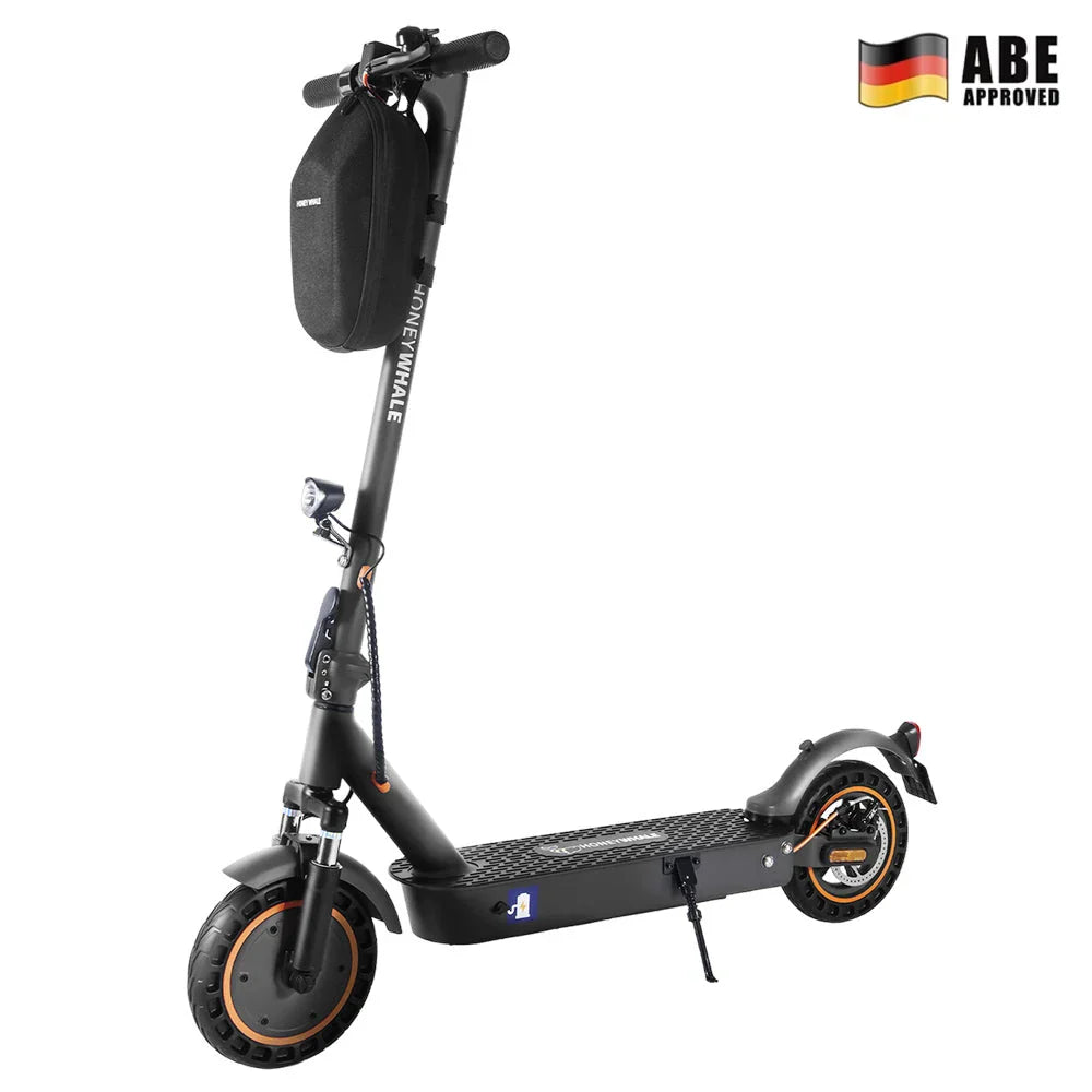 HONEY WHALE E9 Max 10" Foldable Electric Scooter 500W Motor 36V 10Ah Battery (ABE)