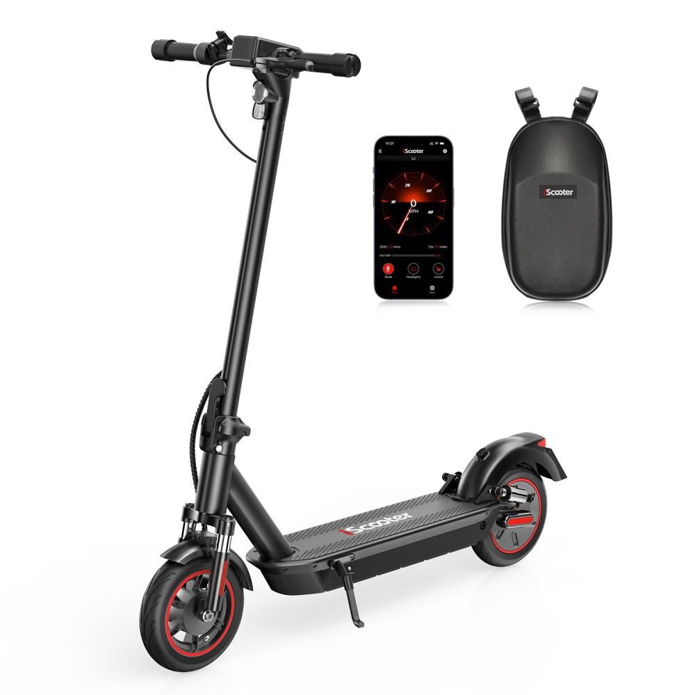 ISCOOTER I10 Max 10" Folding Commuter Electric Scooter 750W Motor 48V 15.6Ah Battery