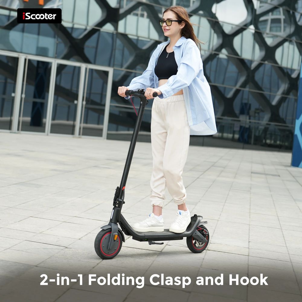 ISCOOTER I8L 8.5" Folding Commuter Electric Scooter 350W Motor 42V 7.5Ah Battery