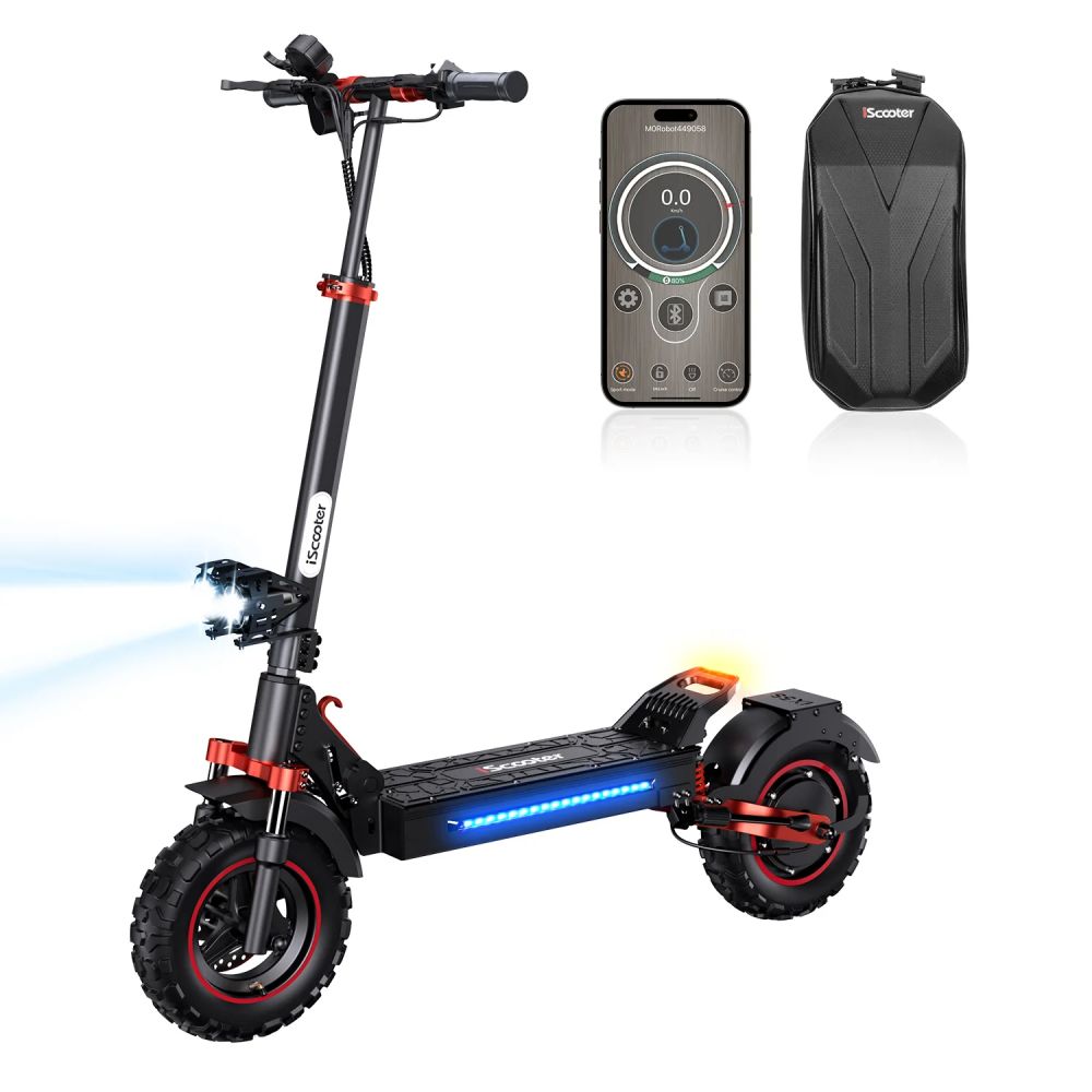 ISCOOTER IX5S 11" Off-Road Electric Scooter 1000W Motor 48V 15Ah Battery