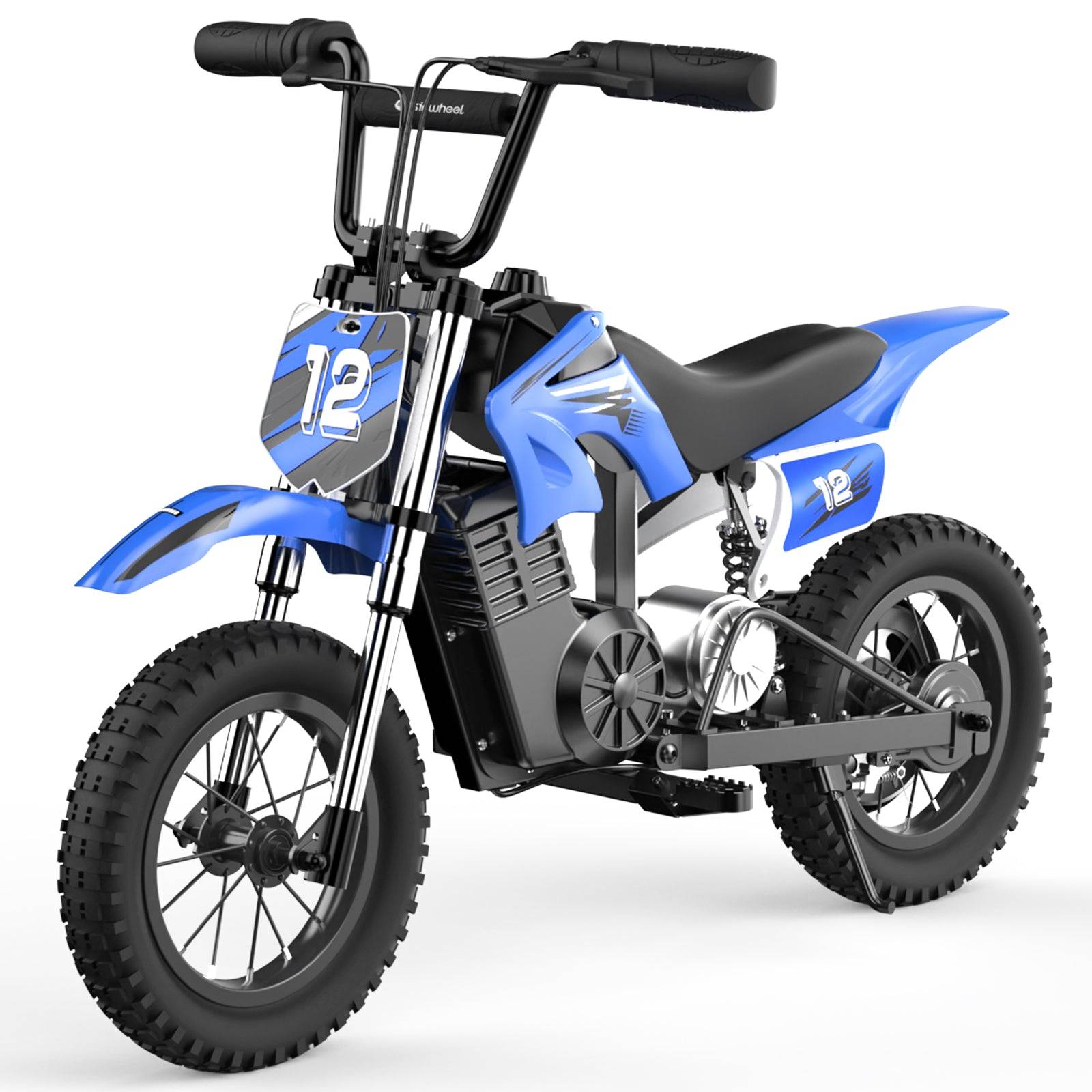 ISINWHEEL A12 12" Electric Dirt Motorbike For Kids 350W Motor 36V 5.2Ah Battery