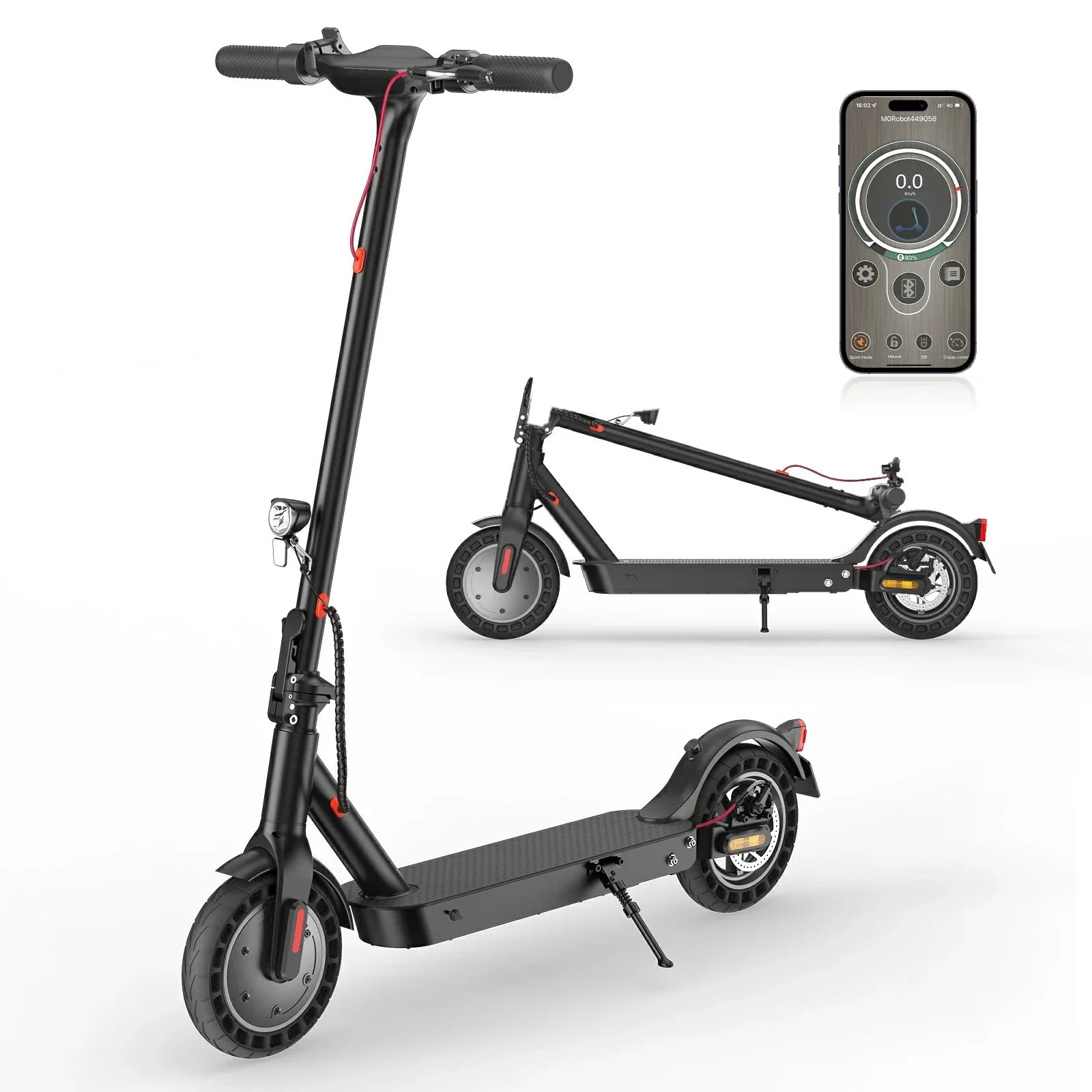 ISINWHEEL E9T Max 10" Commuting Electric Scooter 500W Motor 42V 10Ah Battery (ABE)