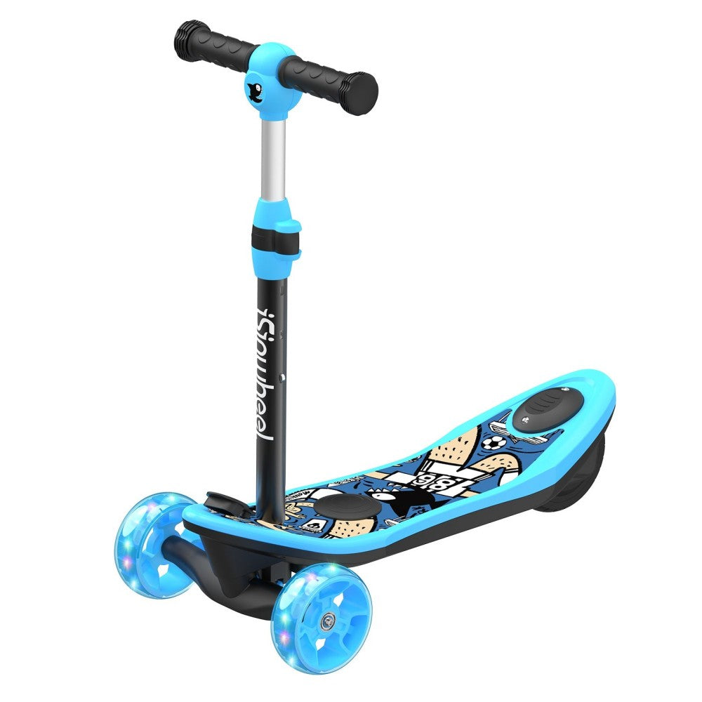 ISINWHEEL Mini Pro Kids 3 Wheel Electric Scooter 60W Motor 12.8-14.6V 5Ah Battery (2 IN 1 Design）