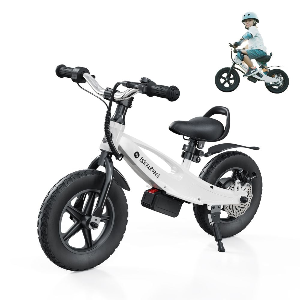 ISINWHEEL SK12 Electric Balance Bike for Kids 150W Motor 18V 2.5Ah Battery