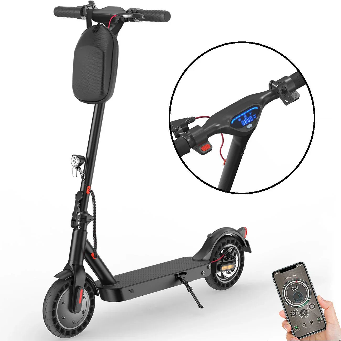 ISINWHEEL E9T Max 10" Commuting Electric Scooter 500W Motor 42V 10Ah Battery (ABE)