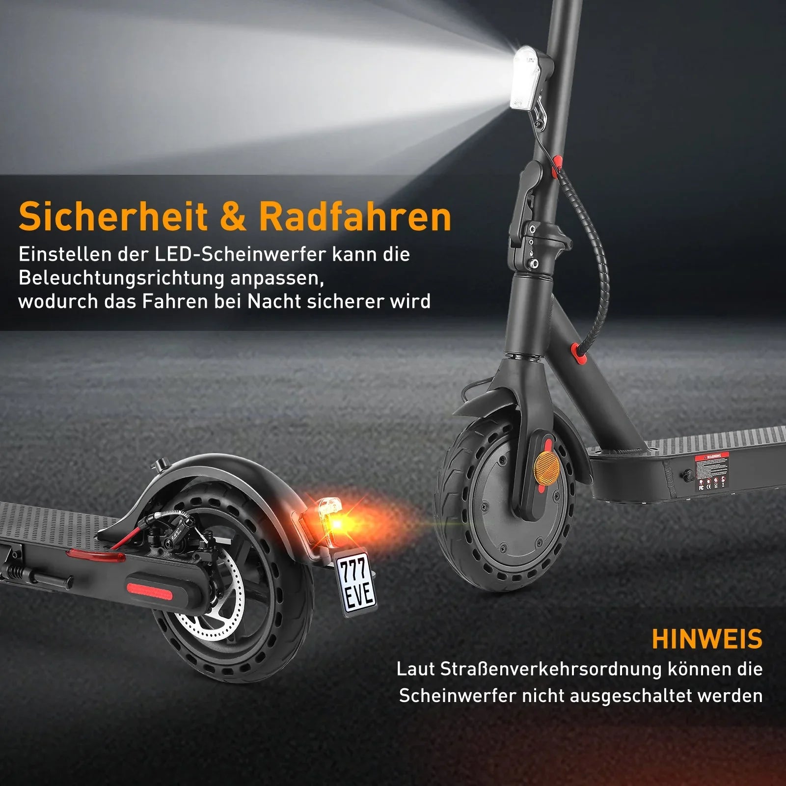 ISINWHEEL E9 8.5" Commuting Electric Scooter 350W Motor 36V 7.5Ah Battery (ABE)