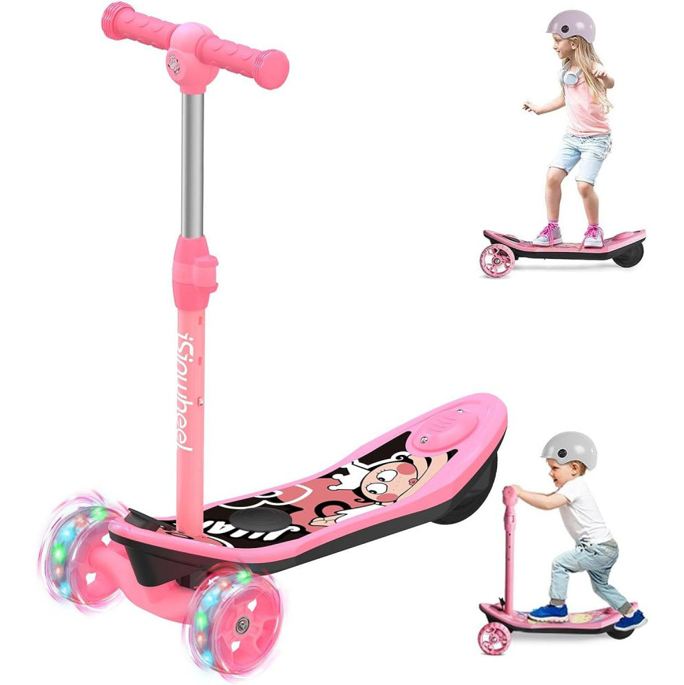 ISINWHEEL Mini Pro Kids 3 Wheel Electric Scooter 60W Motor 12.8-14.6V 5Ah Battery (2 IN 1 Design）