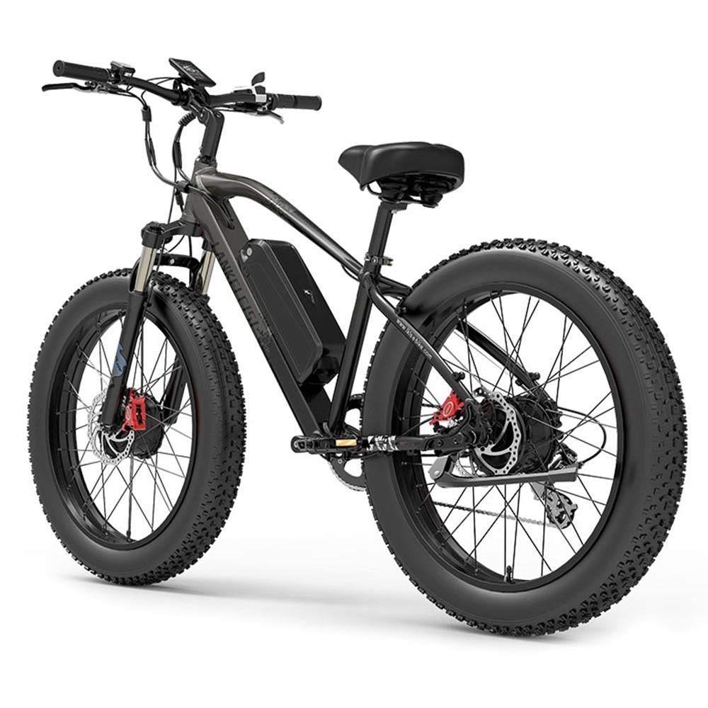 LANKELEISI MG740 PLUS 26" Fat Tire Off-Road Electric Bike 1000W*2 Dual Motor 48V 20Ah Battery