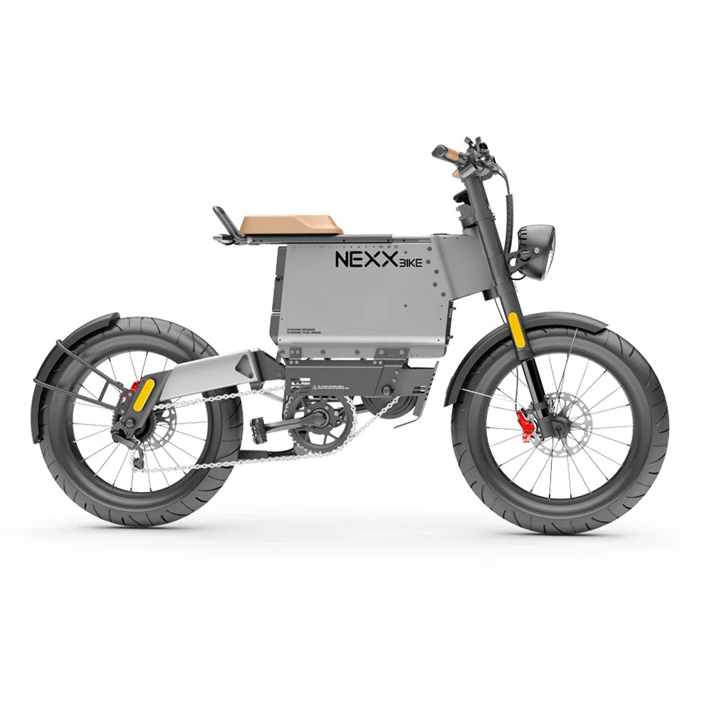 NEXXBIKE X5 Plus 20" Fat Tires Electric Dirt Bike 1000W Motor 48V 25Ah Samsung Battery With NFC Key