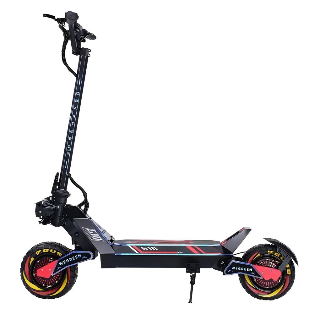 OBARTER G10 10" Folding Off-road Electric Scooter With NFC Activation 1200W*2 Dual Motor 48V 20Ah Battery