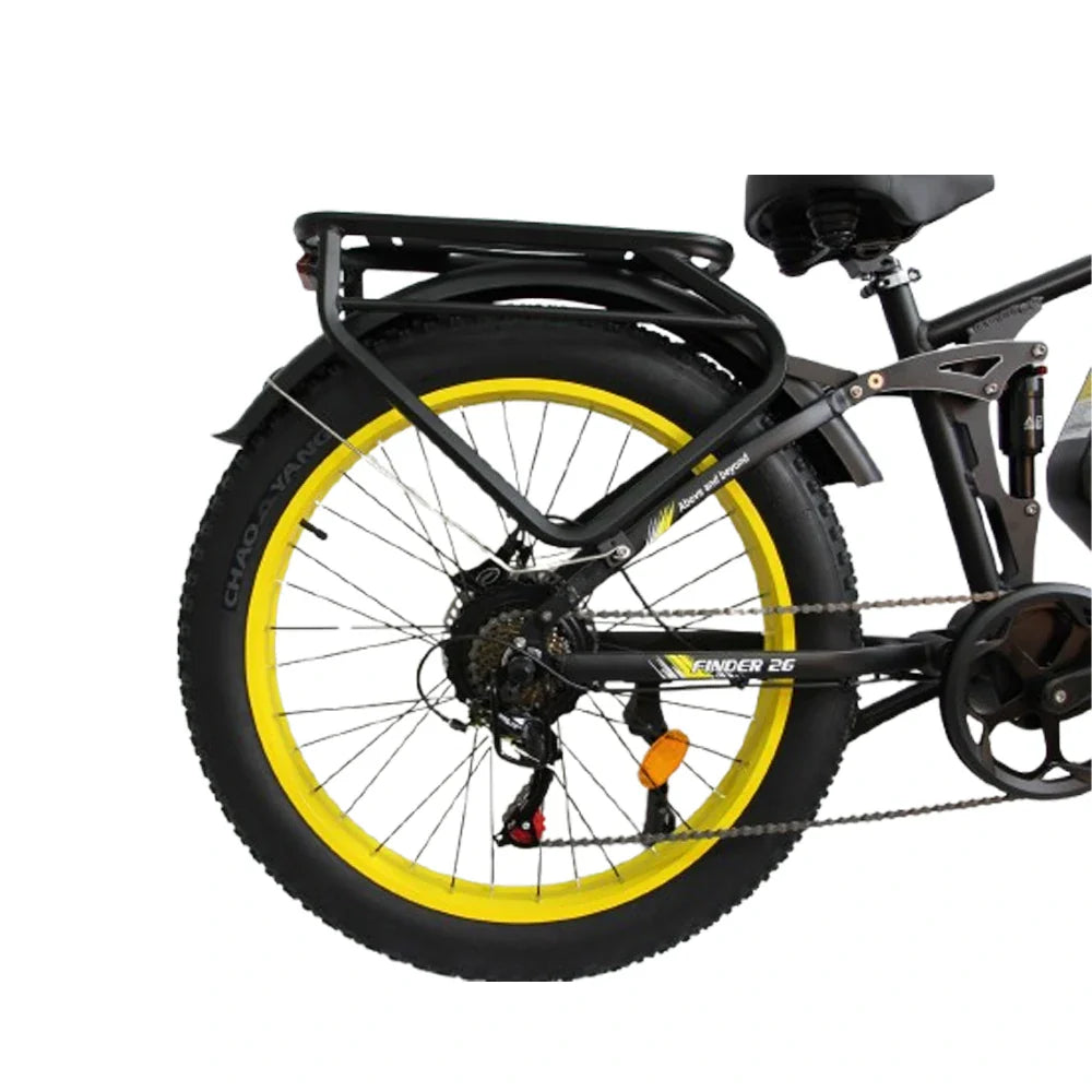 ORLMS FINDER26 26" Mountain Electric Bike 1000W*2 Dual Motor 52V 25Ah Battery