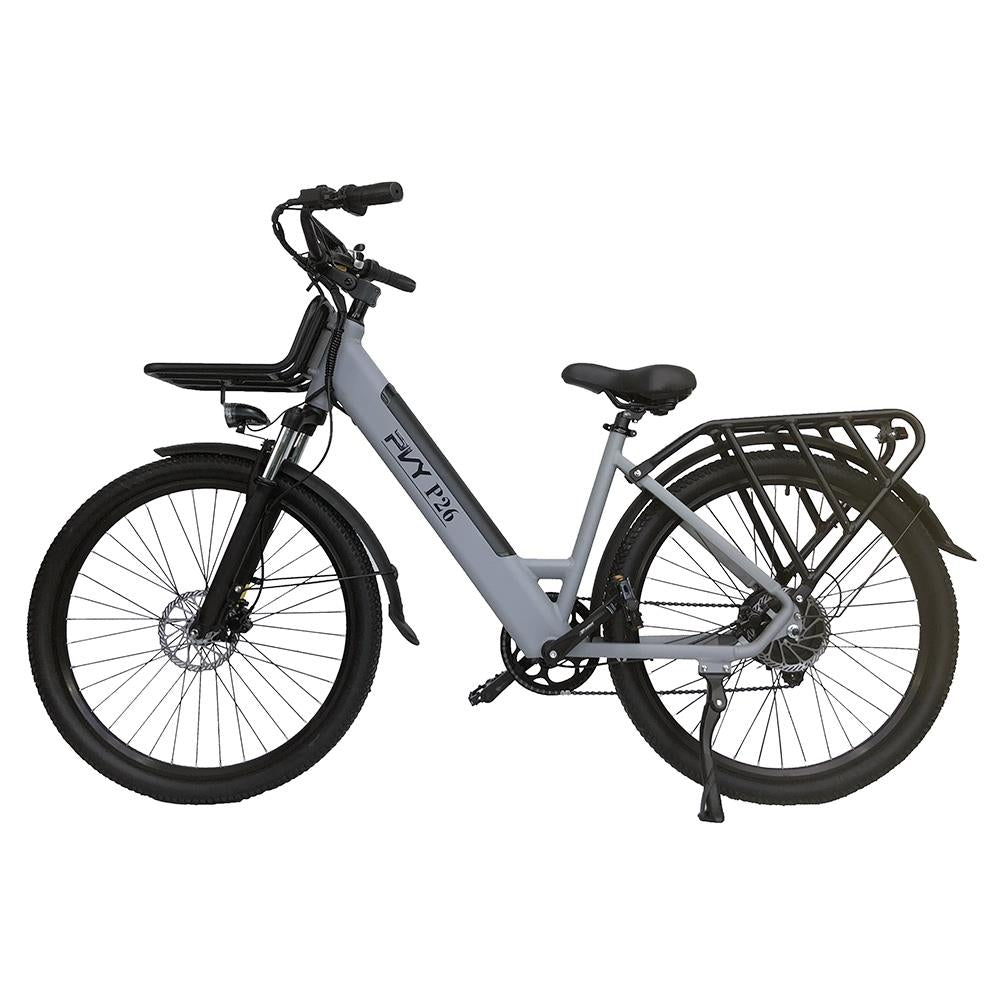 PVY P26 27.5" Step-through Electric Commuter Bike 750W Motor 48V 11.6AH Battery