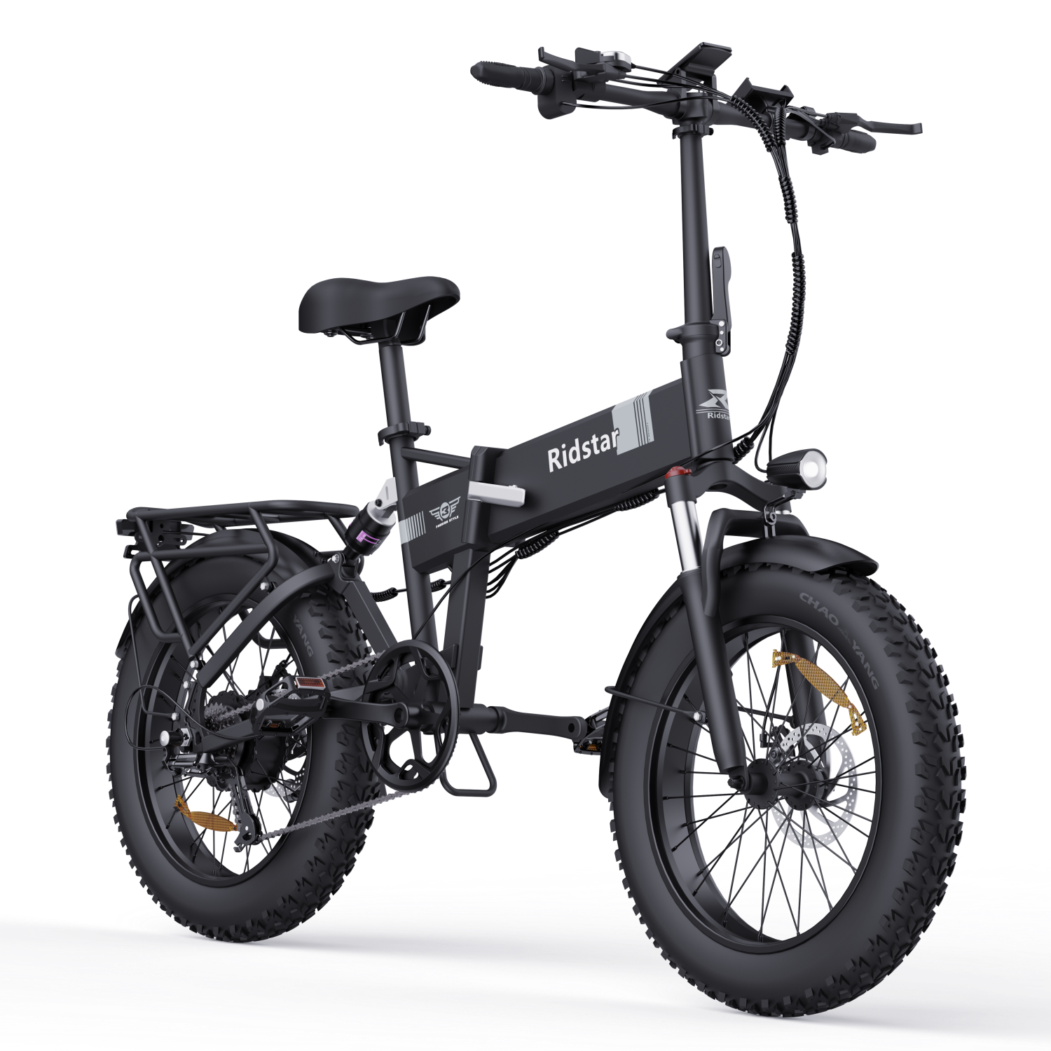 RIDSTAR H20 20" Foldble Electric Bike 1000W Motor 48V 15Ah Battery