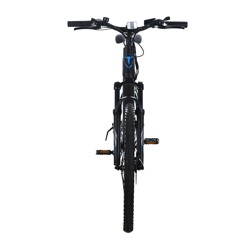 TOTEM Volcano 27.5" Electric Mountain Bike with Fenders 500W Rear HUB Motor 48V 10.4Ah Battery