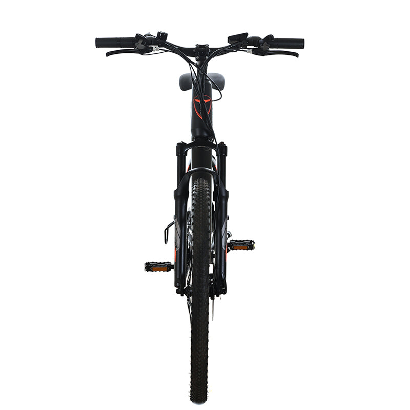 TOTEM Volcano 27.5" Electric Mountain Bike with Fenders 500W Rear HUB Motor 48V 10.4Ah Battery