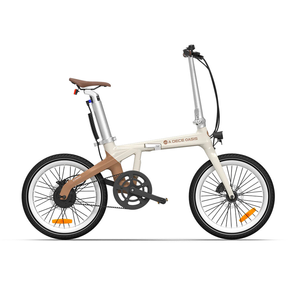 ADO Air Carbon 20" The Lightest Carbon Folding E-Bike 250W Motor 36V 9.6Ah Battery With APP