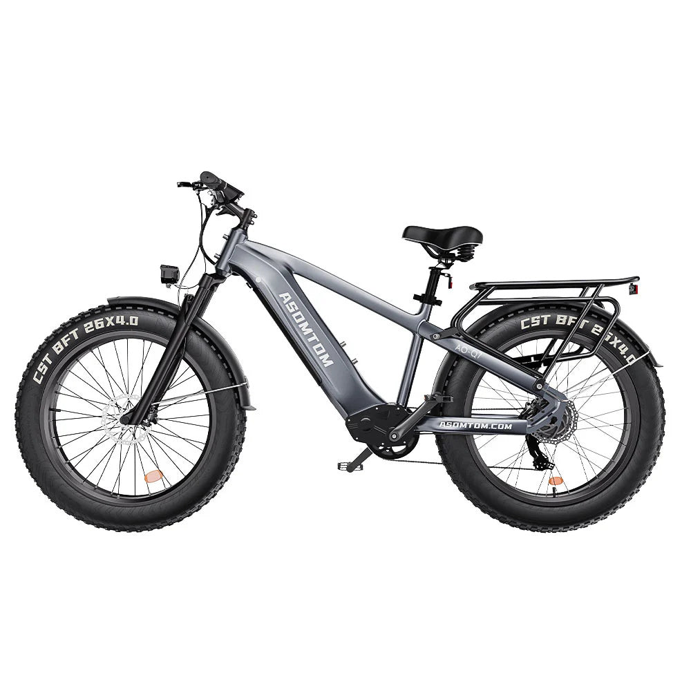 ASOMTOM Q7 26" All-Terrain Electric Bike 750W Motor 48V 15Ah Battery