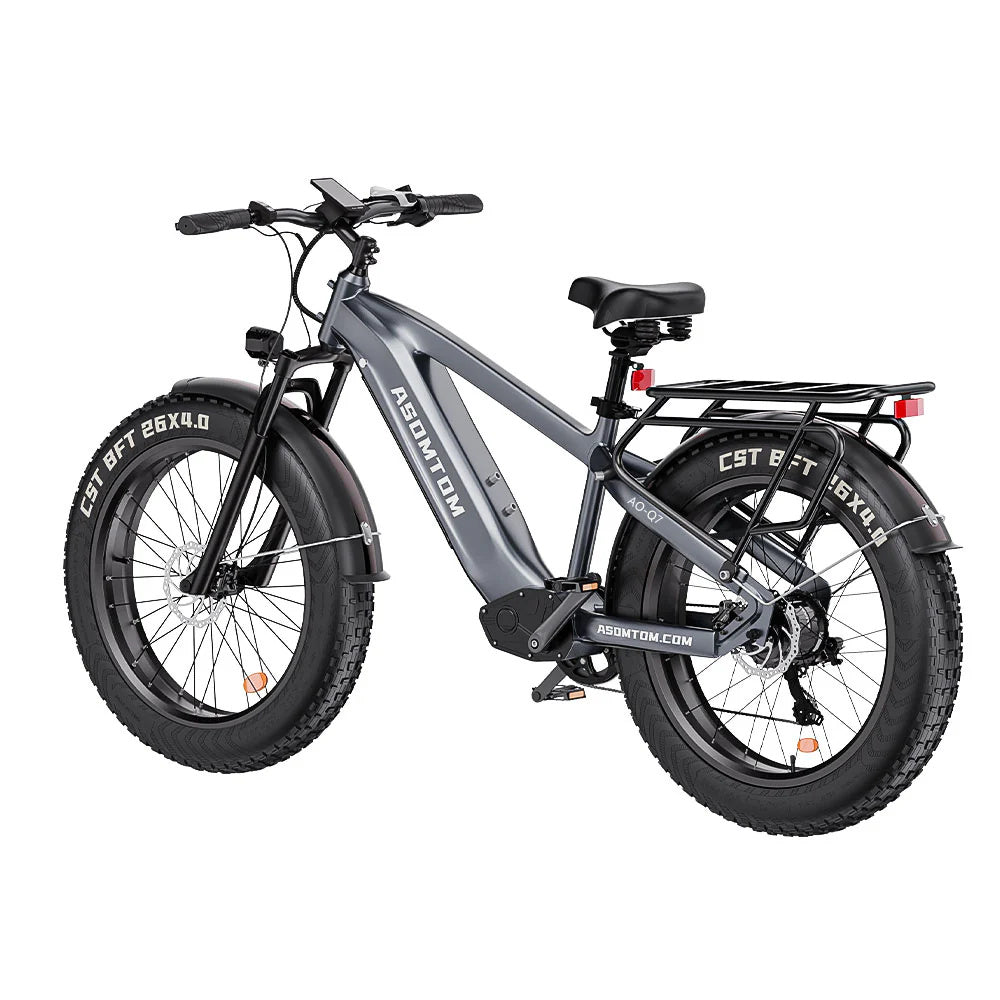 ASOMTOM Q7 26" All-Terrain Electric Bike 750W Motor 48V 15Ah Battery