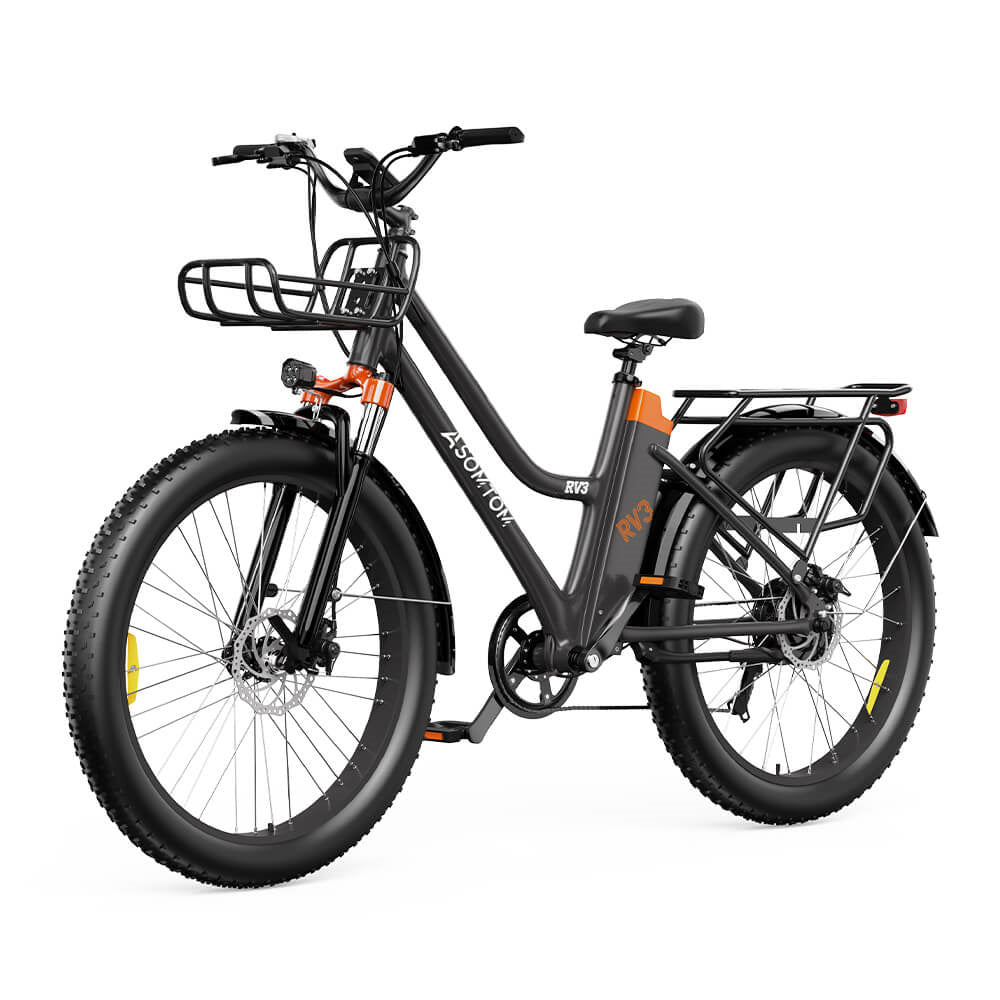 ASOMTOM RV3 26" Urban Commuter Electric Bike 350W Motor 36V 10Ah Battery