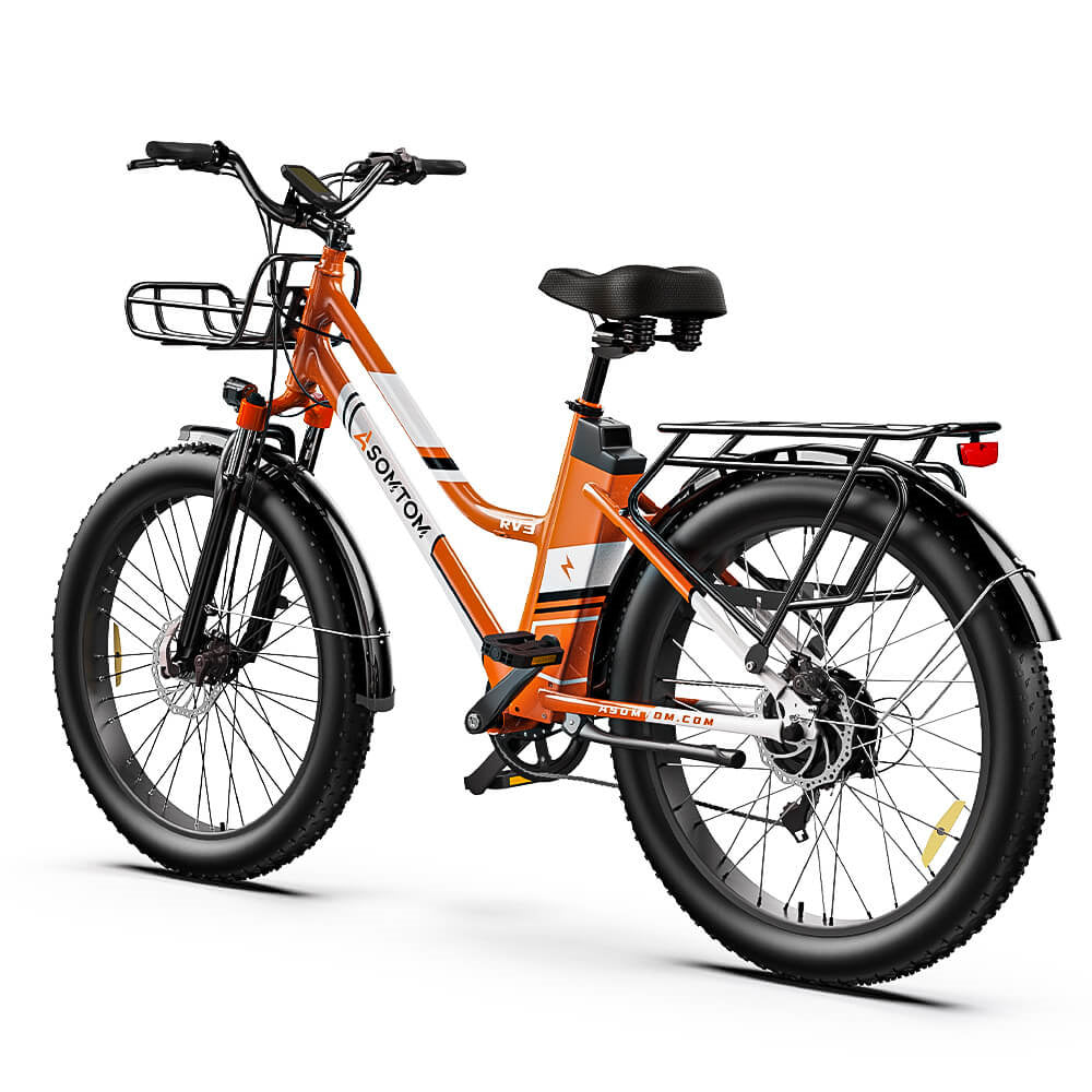 ASOMTOM RV3 26" Urban Commuter Electric Bike 350W Motor 36V 10Ah Battery