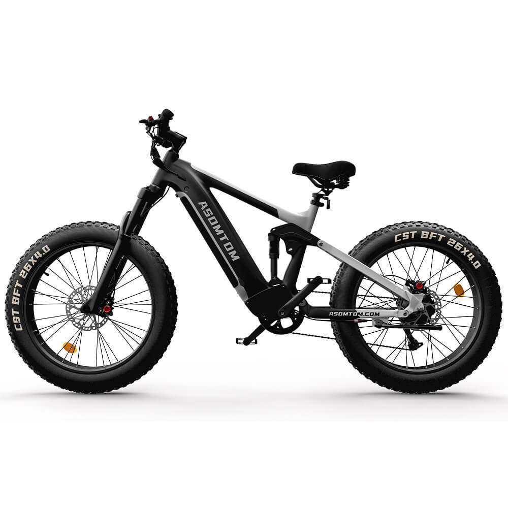 ASOMTOM SR6 26" Fat Tire All-Terrain Electric Bike 750W Motor 48V 16Ah Battery