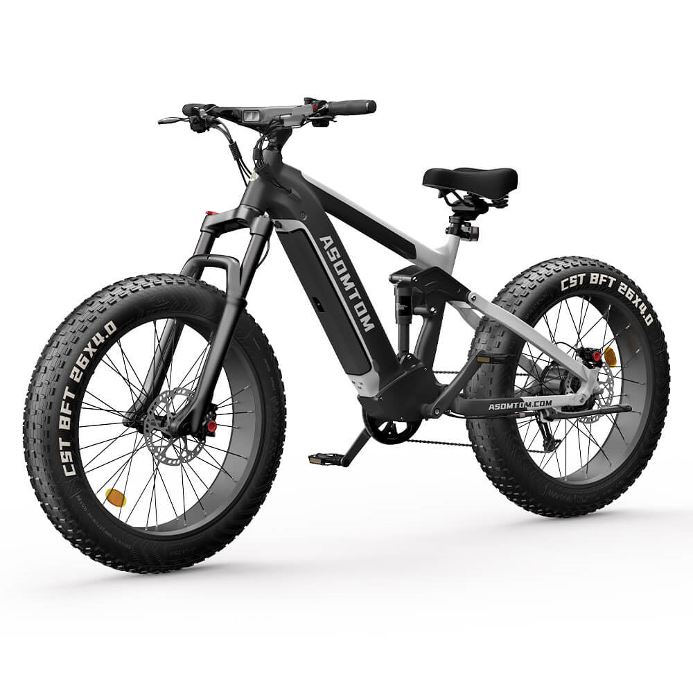 ASOMTOM SR6 26" Fat Tire All-Terrain Electric Bike 750W Motor 48V 16Ah Battery