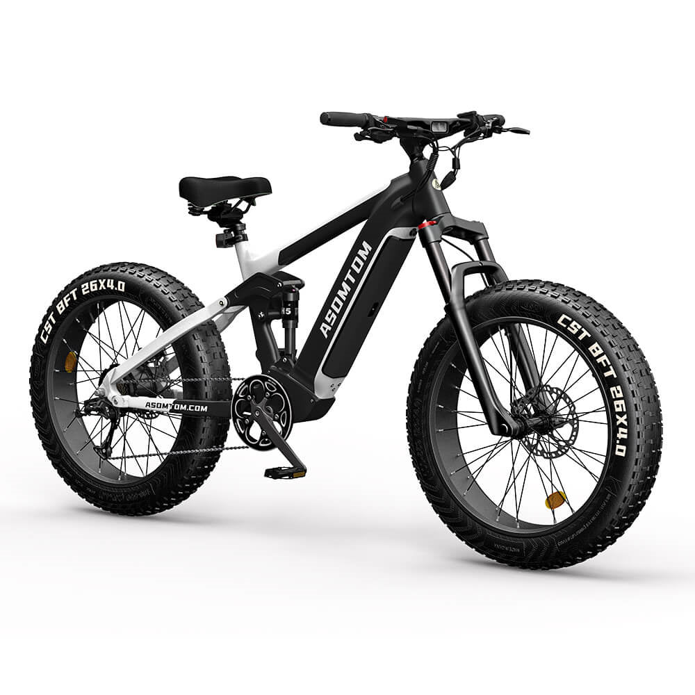 ASOMTOM SR6 26" Fat Tire All-Terrain Electric Bike 750W Motor 48V 16Ah Battery