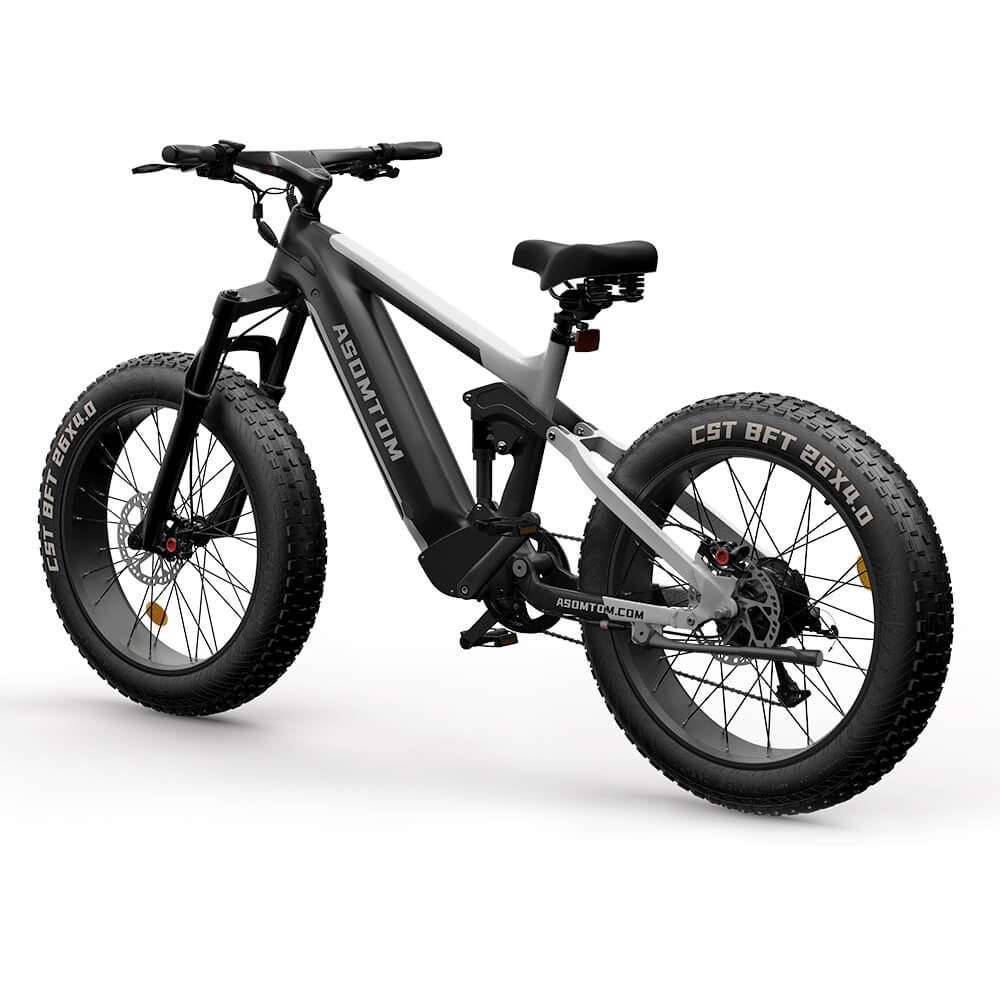 ASOMTOM SR6 26" Fat Tire All-Terrain Electric Bike 750W Motor 48V 16Ah Battery