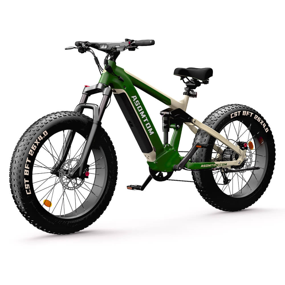 ASOMTOM SR6 26" Fat Tire All-Terrain Electric Bike 750W Motor 48V 16Ah Battery